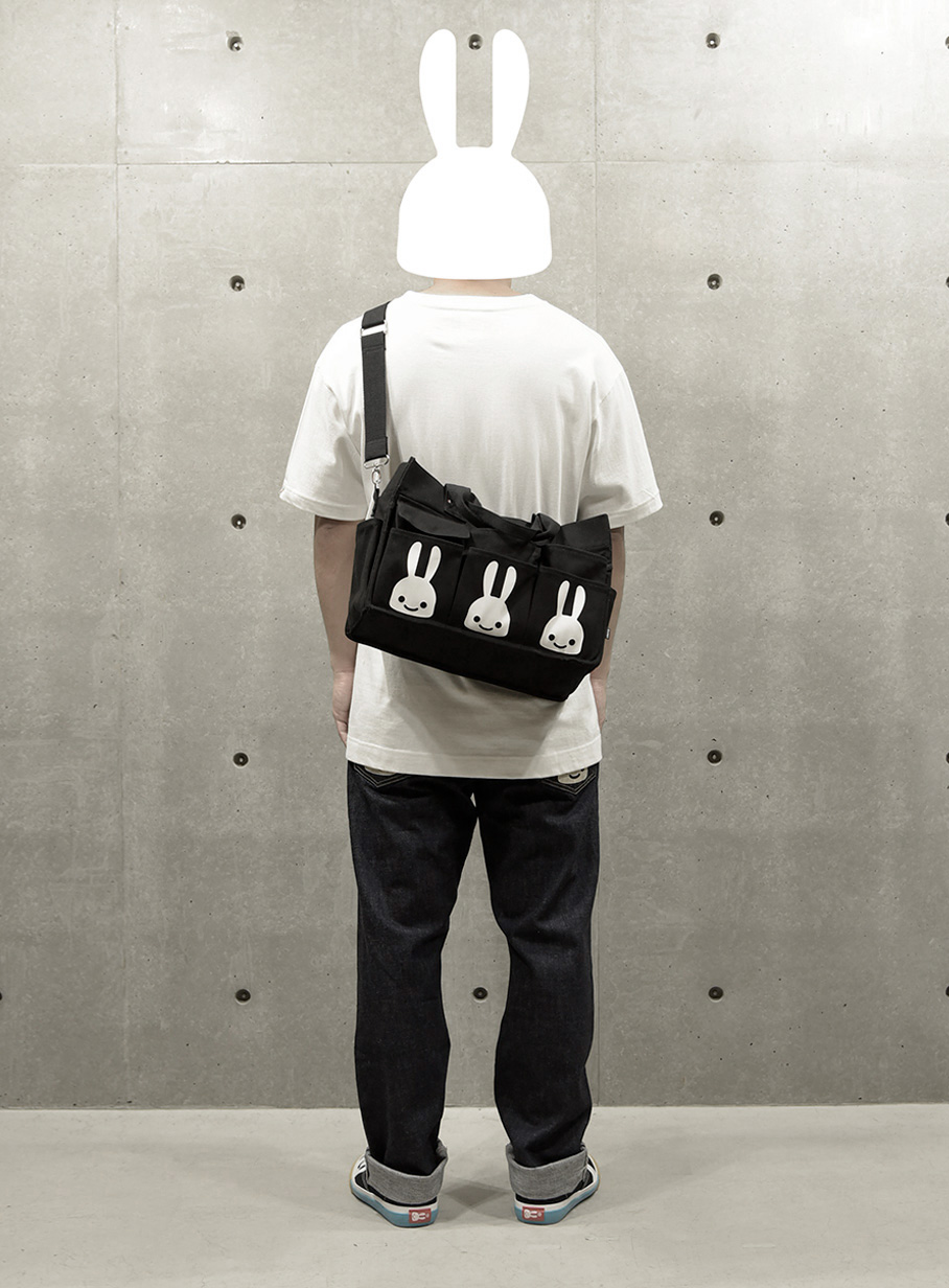 16ポケットショルダーバッグ｜ウサギがいる｜CUNE ONLINE STORE