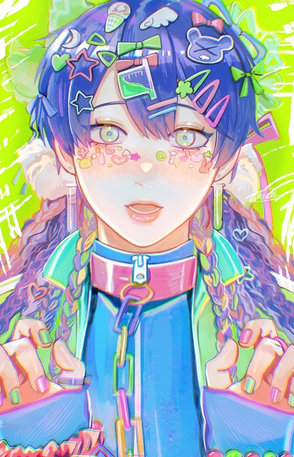 透明水彩で描くキャラクター 子ども コミックイラスト｜相模原