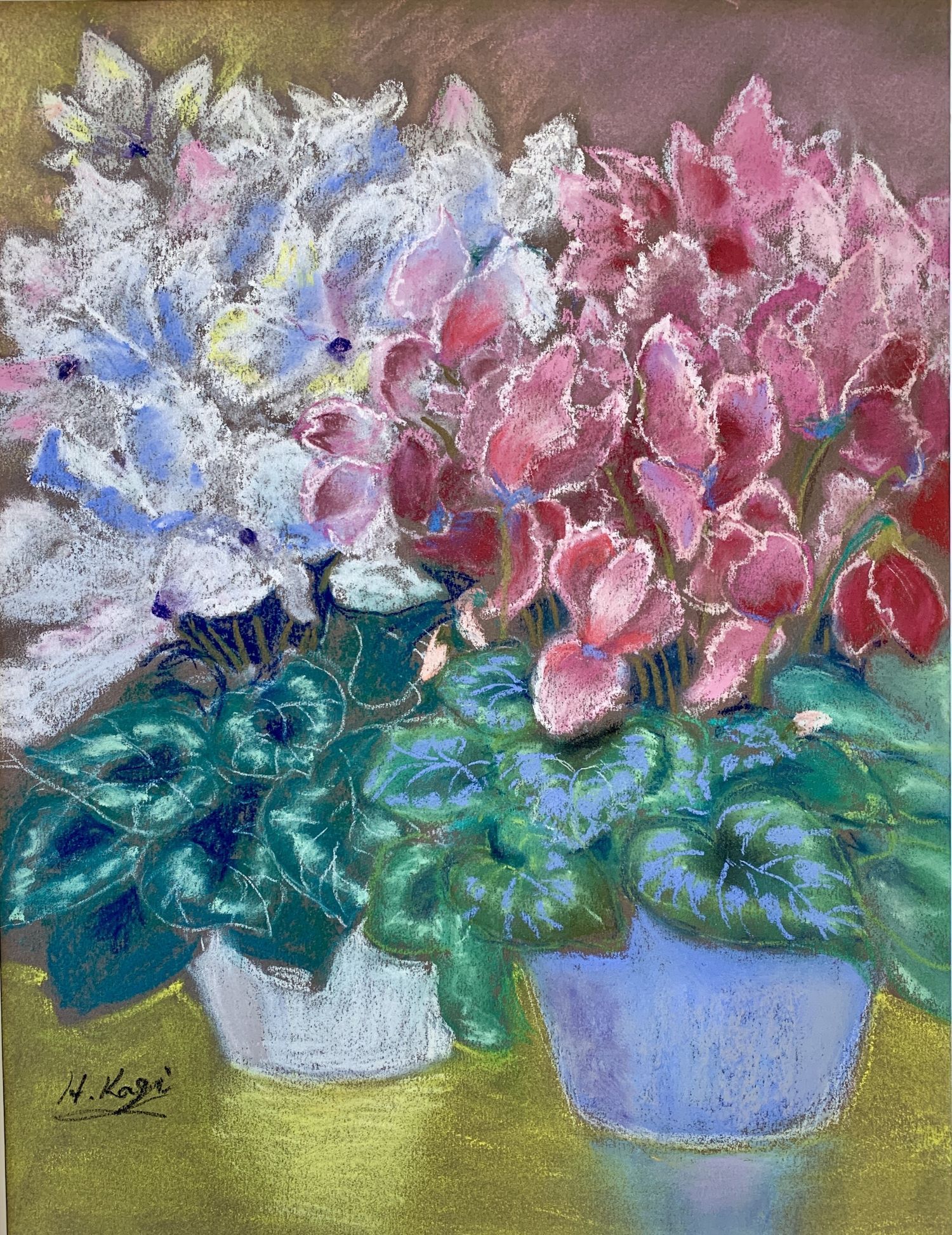 パステル画｜多摩南大沢カルチャーセンター｜三井アウトレットパーク