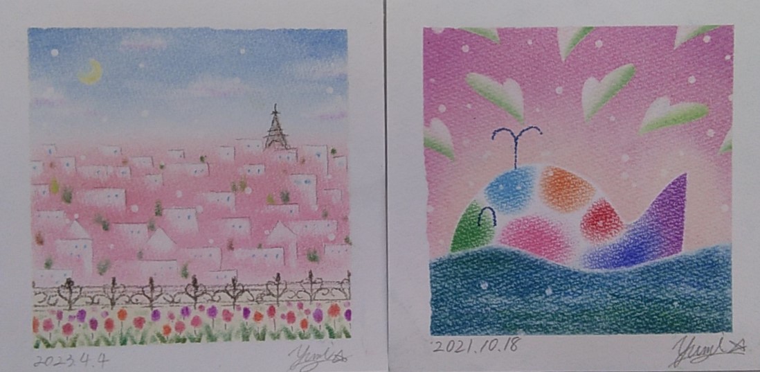 私にも描ける!楽しめる! パステル和アート🄬講座｜蟹江カルチャー