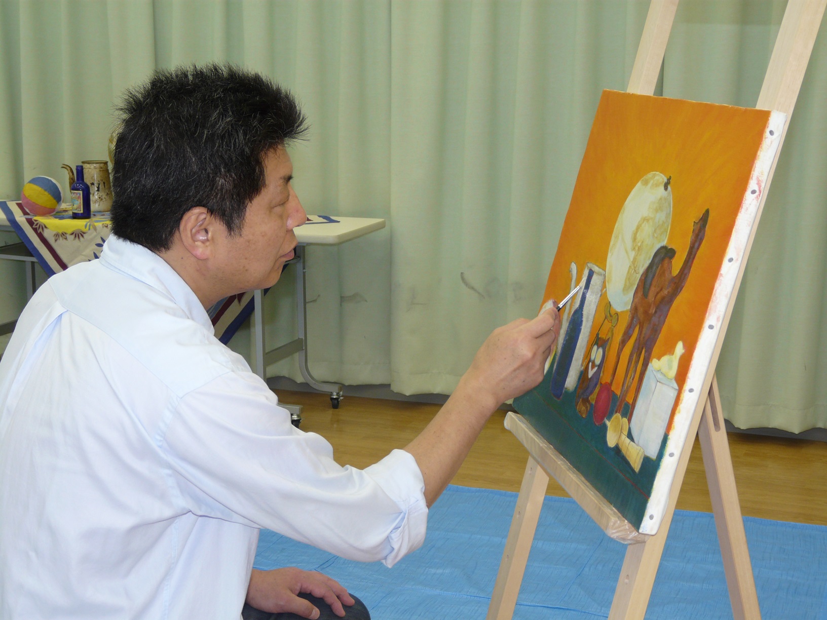 午後のひと時 絵画教室(水彩・油絵・ドローイング)｜昭島カルチャー