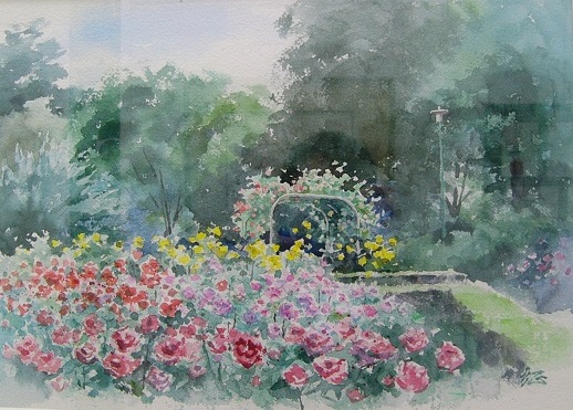 水彩で描く風景画｜草加カルチャーセンター｜ベルクス草加松原店、松原