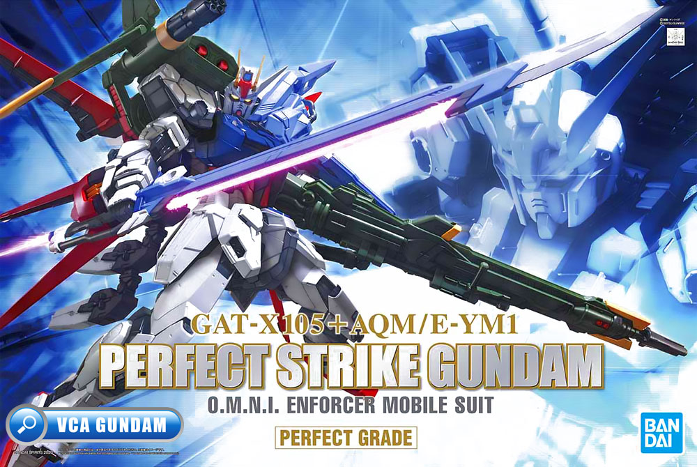 Bandai® PG GAT-X105+AQM/E-YM1 PERFECT STRIKE GUNDAM : Inspired by