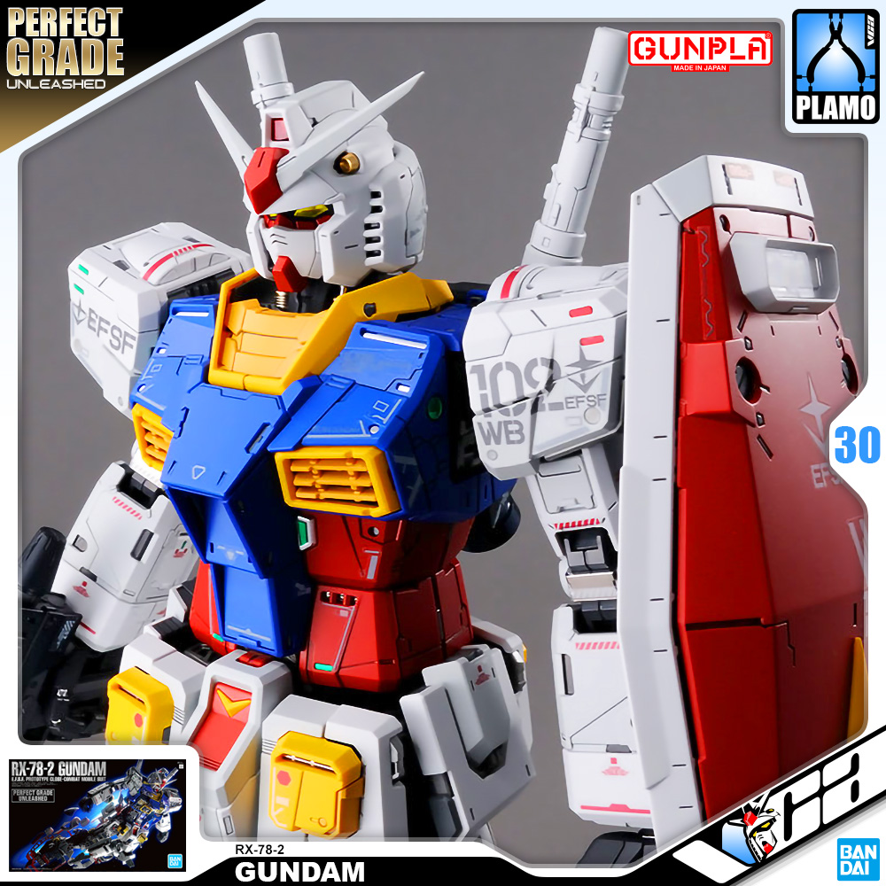 Bandai® Perfect Grade Unleashed PG RX-78-2 GUNDAM 40th Anniversary