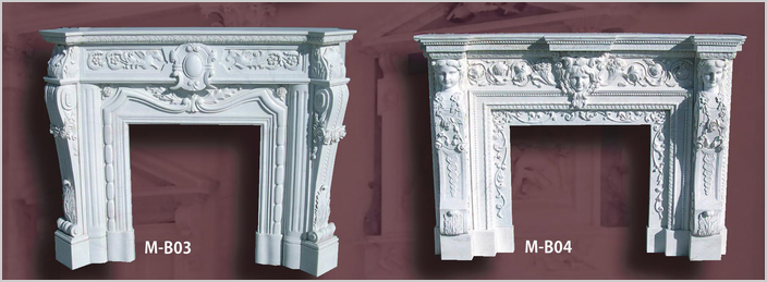 大理石マントルピース | 装飾暖炉（オーダーメイドマントルピース）のVESTA