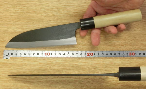 重房 黒打、三徳菜切り庖丁