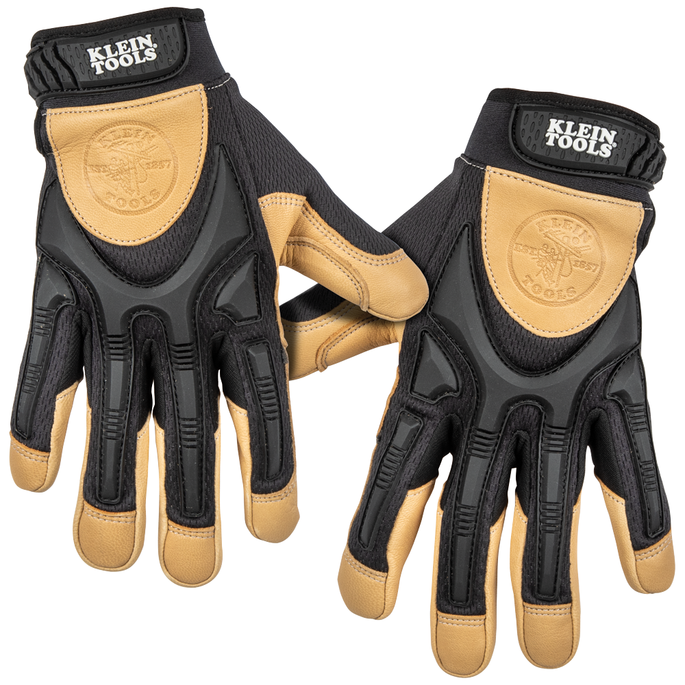 Leather Work Gloves, X-Large, Pair - 60189 | Klein Tools