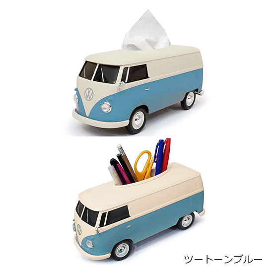 CAMSHOP]フォルクスワーゲン T1 バス型 ティッシュケース | KOBUNSHA
