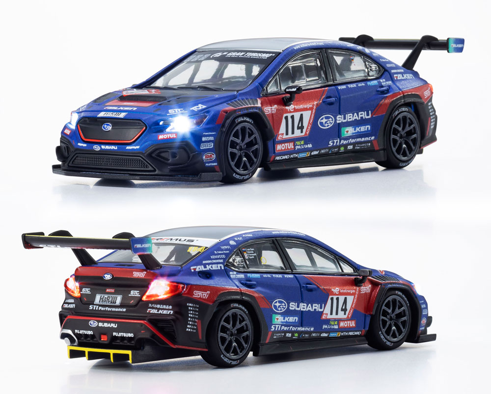 KYOSHO MINI CAR & BOOK No.23/24 SUBARU WRX NBR CHALLENGE 2023/2024