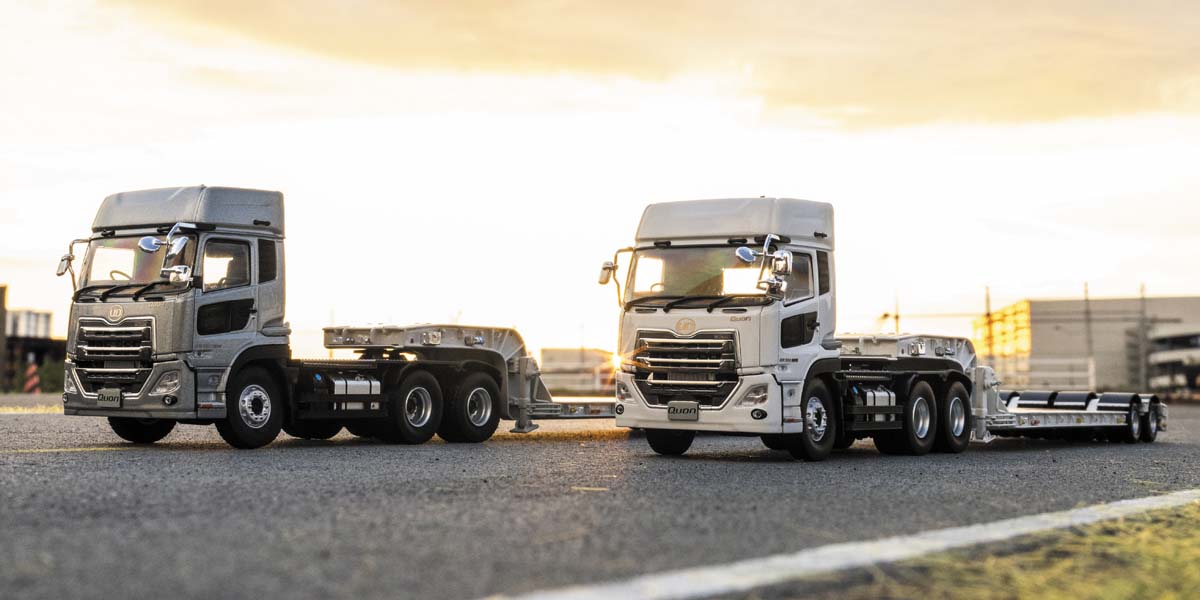 京商 ミニカー | 京商オリジナル 1/43 UD Quon GW 6 x 4 トラクター