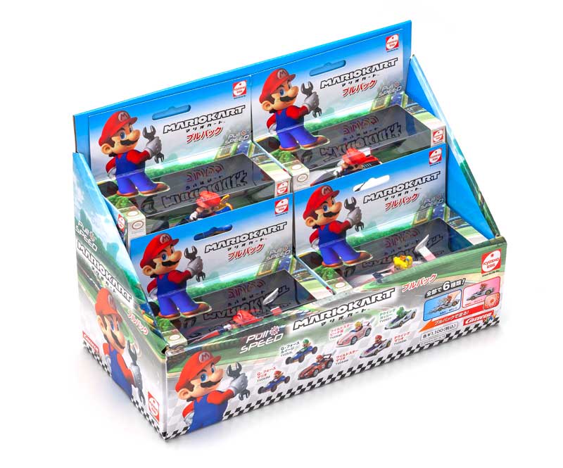 京商 ミニカー | マリオカートがプルバックになった|マリオ|マリオカート