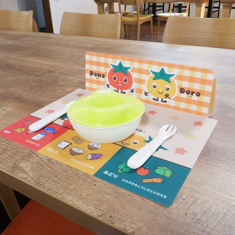 繰り返し使えるオリジナルランチョンマット制作なら大同至高