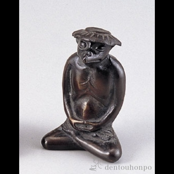 送料無料】 銅製 水滴 河童 / 書道 硯 文鎮 人気 おすすめ 高岡銅器