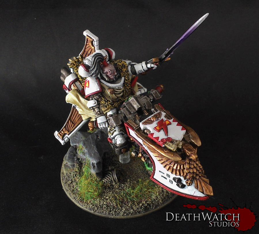 Warhammer 40k – White Scars Jetbike Complete! | DeathWatch Studios