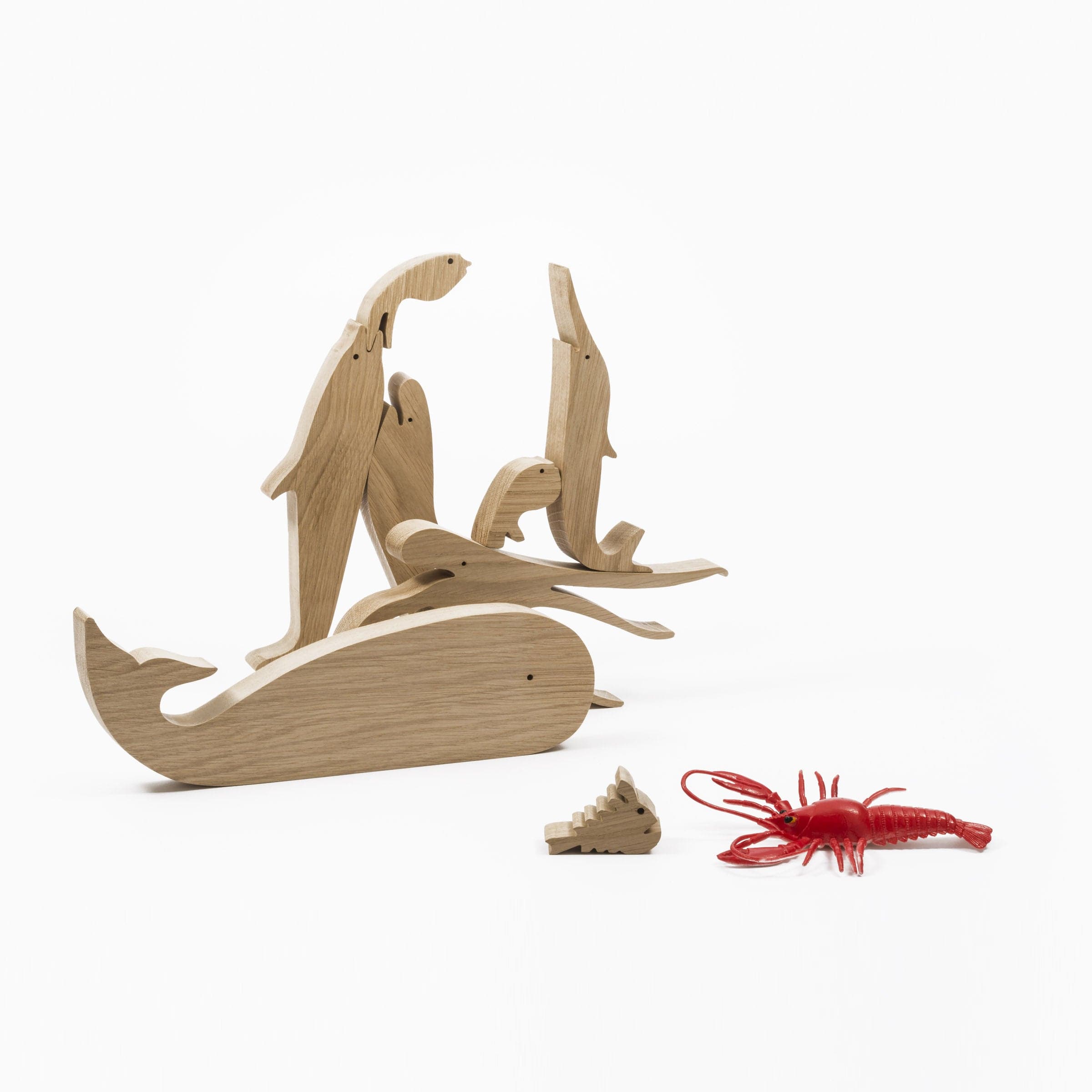 Wooden Puzzle 16 PESCI by Enzo Mari - Limited Edition. Shop on