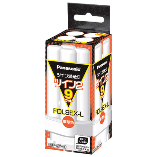 スマートスクール / ○ツイン蛍光灯 FDL 9W FDL9EXL 電球色