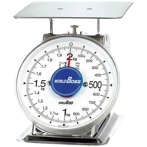 スマートスクール / ステンレス製上皿自動はかり 2kg SA-2S