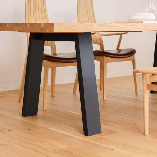 飛騨家具 nissin 日進木工 Grand グランドテーブル 木製脚 国産家具