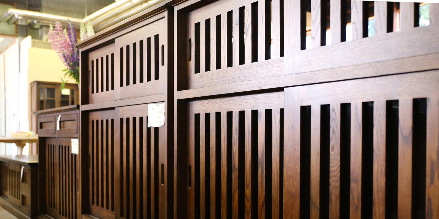 旭川家具 EZO エゾ Crea クレア ライティングビュロー 国産家具 無垢