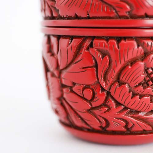 村上木彫堆朱 藤井漆工 棗 伝統工芸品 木製 茶筒 | MUKU工房