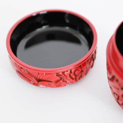 村上木彫堆朱 藤井漆工 棗 伝統工芸品 木製 茶筒 | MUKU工房