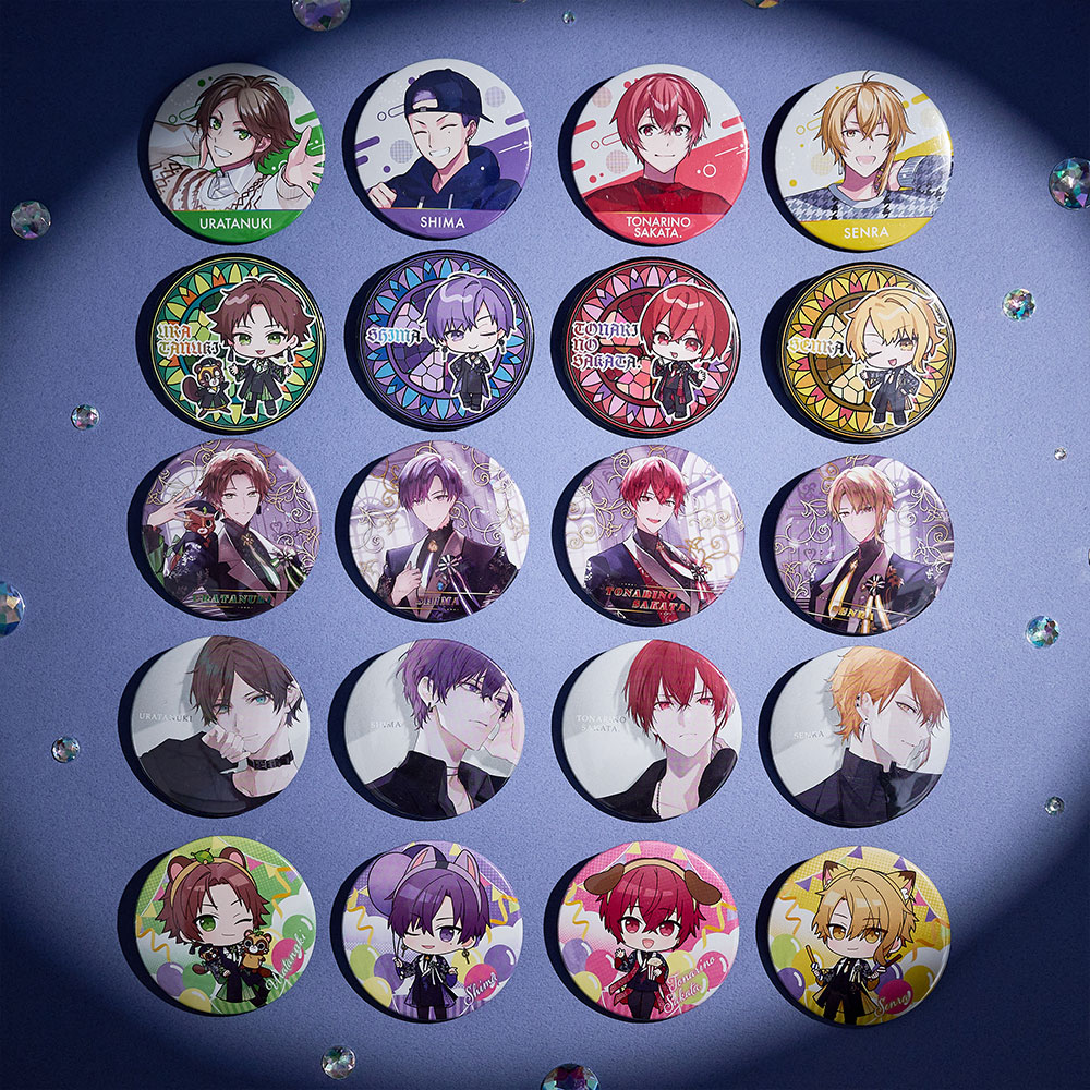 浦島坂田船 あほの坂田 となりの坂田 ハロパ 2023 猫等身 缶バッジ