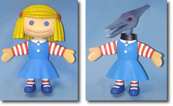 トイストーリー ジェニードール シド メディコムトイ ハンナ 人形