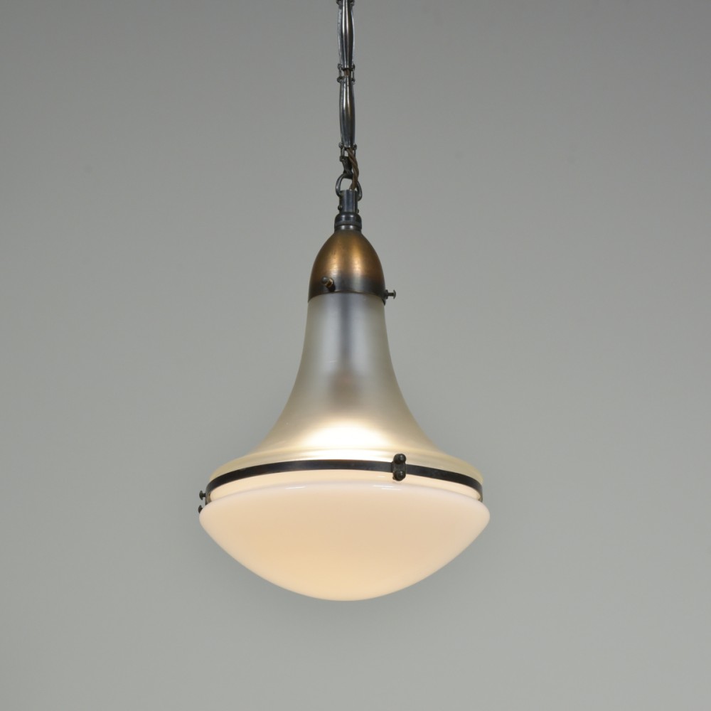 Antique & Reclaimed Peter Behrens Luzette Pendant Light- SalvoWEB UK