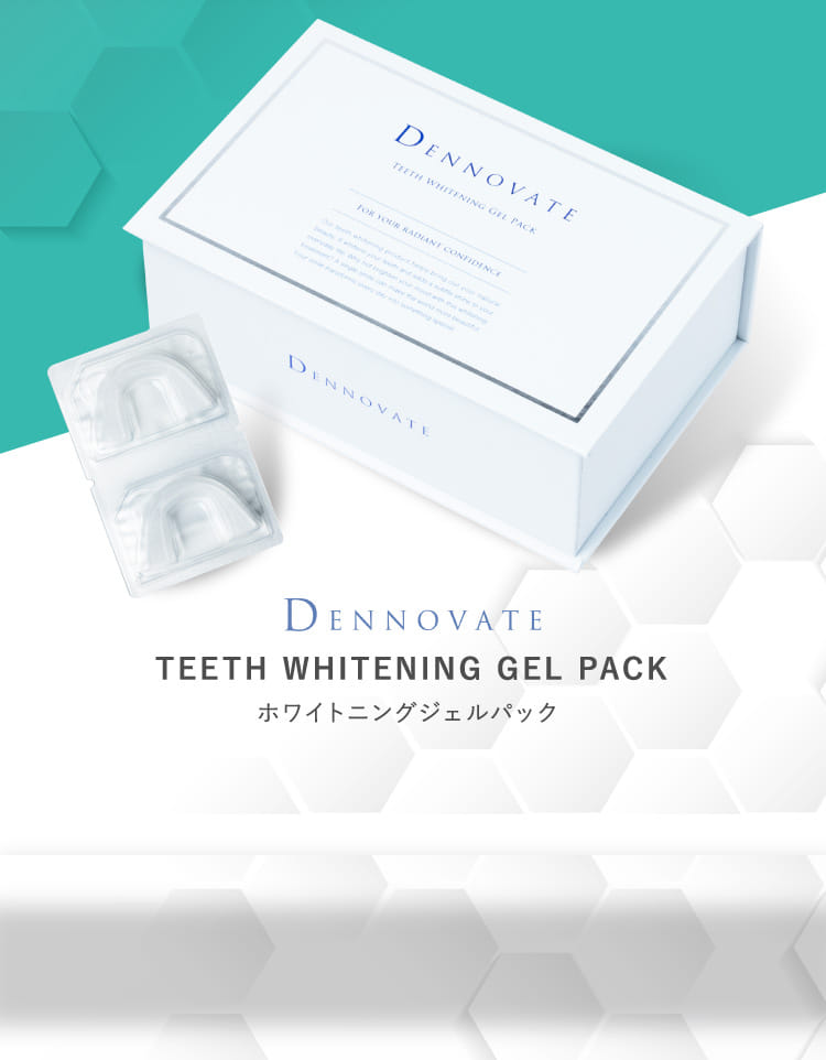 DENNOVATE - ディノベート - TEETH WHITENING GEL PACK ホワイトニング