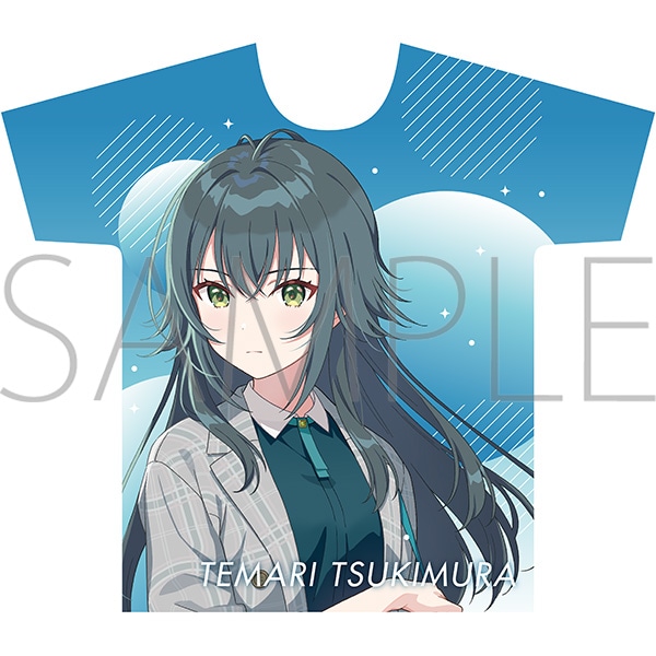 学園アイドルマスター フルグラフィックTシャツ／B 月村 手毬: キャラ