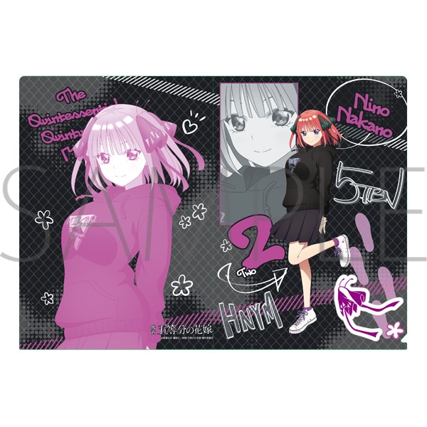 映画 五等分の花嫁 クリアファイル 中野二乃: キャラグッズ