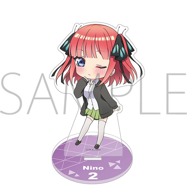 映画 五等分の花嫁 ミニアクリルスタンド 二乃: キャラグッズ