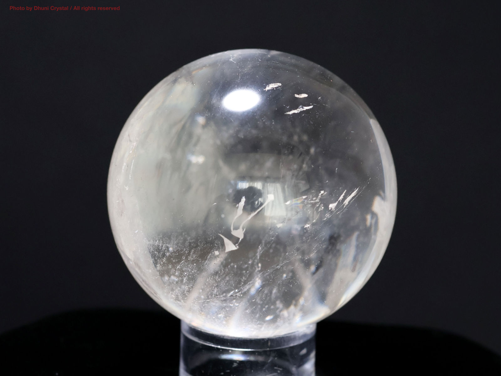 ブラジル産水晶球 浄化と調和の天然クリスタルスフィア