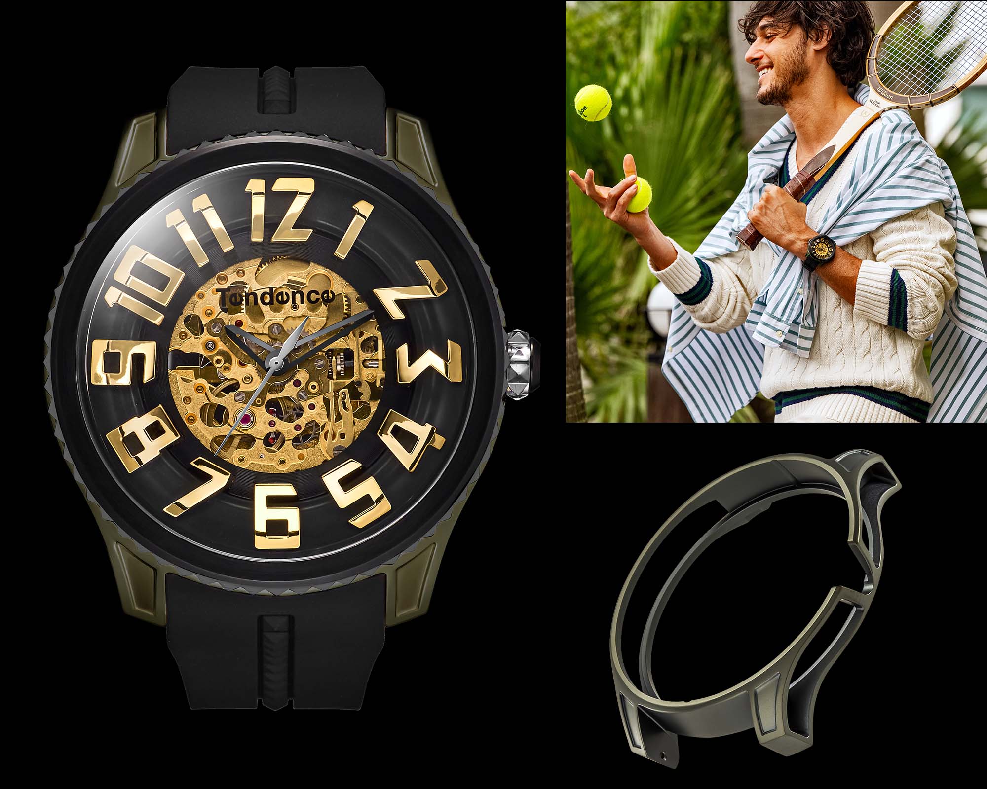 ゴールドの新カラーがカッコいい！1本で3本分楽しめるテンデンスの自動