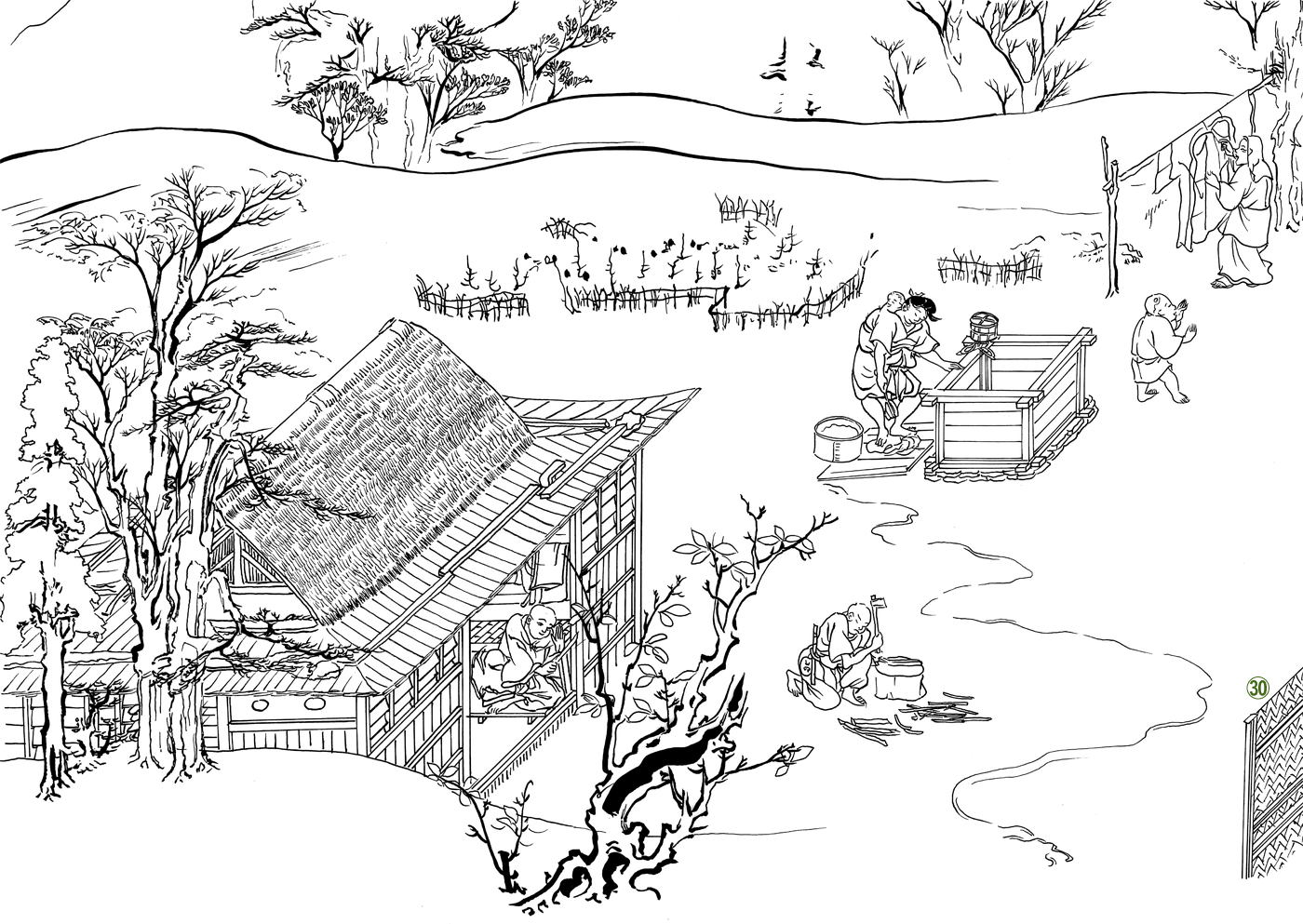 第78回『西行物語絵巻』徳川美術館本「嵯峨野の民家」を読み解く