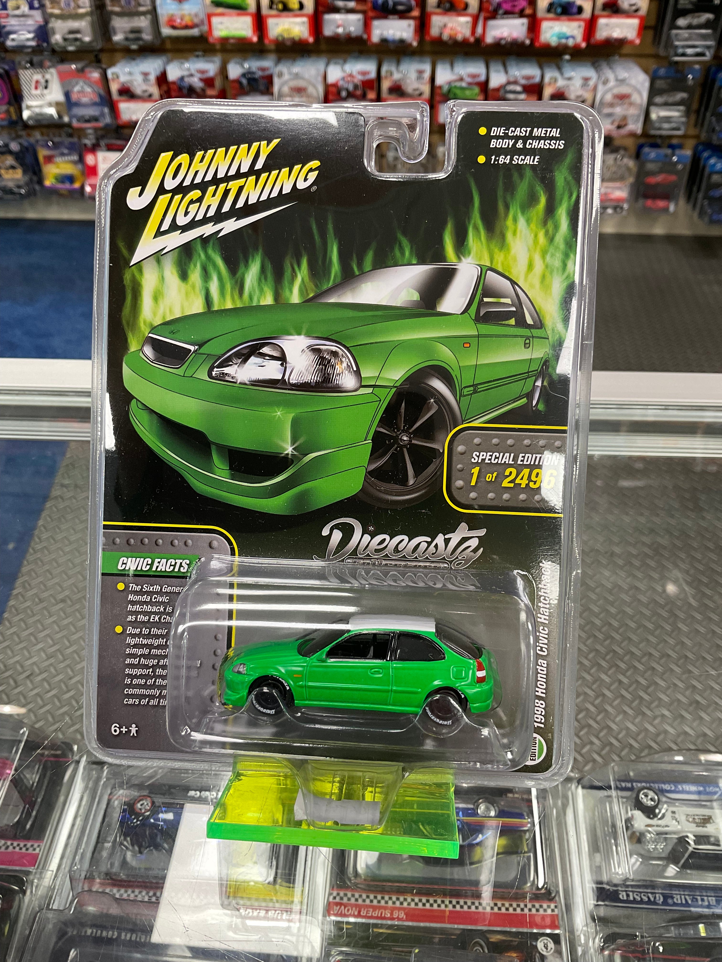 Johnny Lightning DiecastZ Exclusive 1998 Honda Civic Hatchback