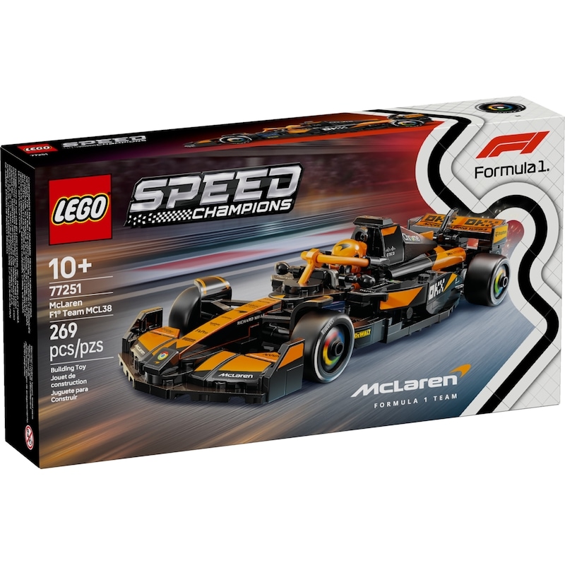 LEGO Speed Champions McLaren F1® Team MCL38 Race Car 77251 - 1 ea