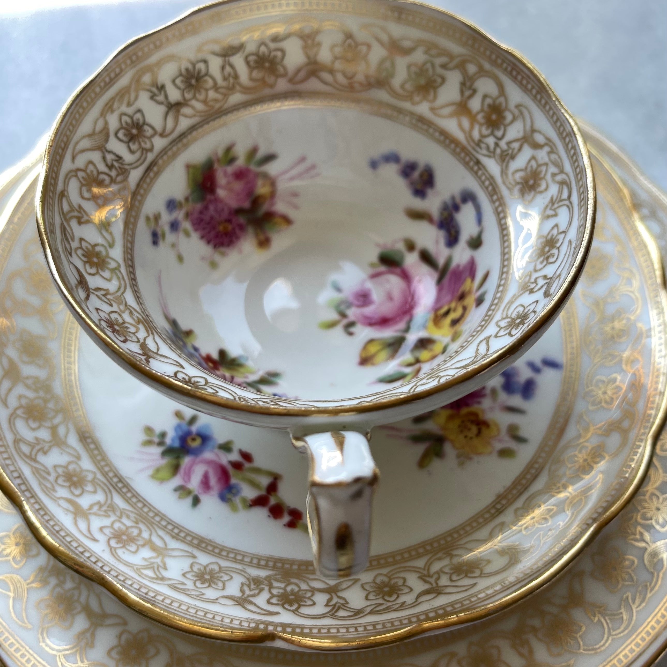 🏴󠁧󠁢󠁥󠁮󠁧󠁿ハマースレイ アンティーク ドレスデンスプレー ティー