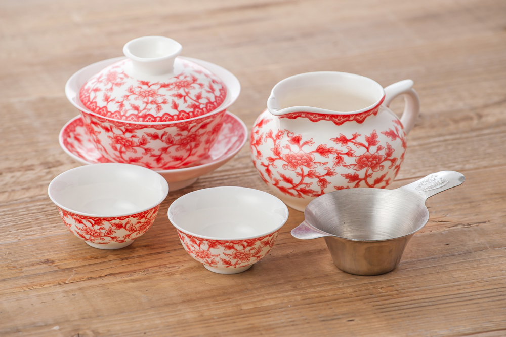 中国　清時代　玲瓏茶器　康熙年製&玩玉　湯呑み6点　中国茶器　送料込み0821 China Vintage 景徳鎮 中国 茶器 青花 玲瓏 湯呑 5客揃 ホタル 蛍焼