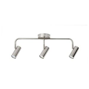 IKEA VIRRMO Ceiling Track Lights Spotlights 3-spots Nickel Plated