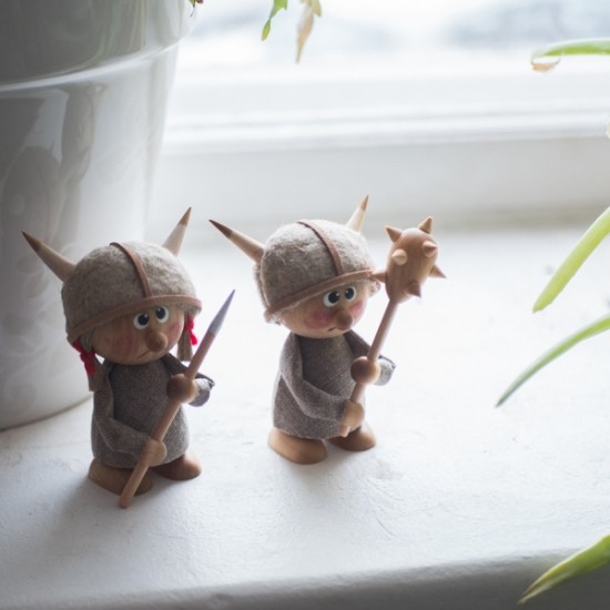 北欧の木工品】北欧といえばバイキング！スウェーデンから届く愛らしい