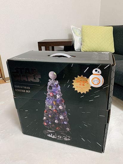 Francfrancのスター・ウォーズ限定デザインのクリスマスツリーが我が家