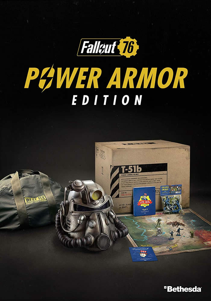 Amazon専売となる日本語版PS4版「Fallout 76 Power Armor Edition」の