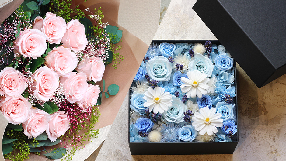 プリザーブドフラワーをオーダーメイドするならフルールドゥマカロン