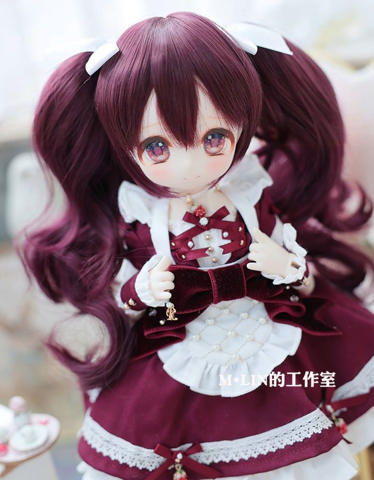 シルバーウェーブツインテール3分：22-23cm（9-10inch）｜DOLK（ドルク）