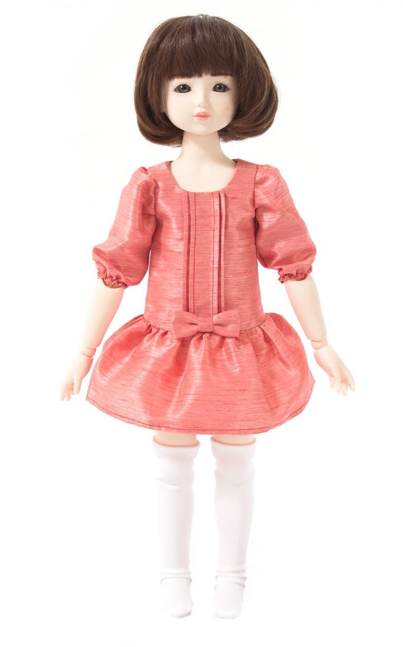 球体関節人形あや】あや本体(ショートカール・ブラウン)｜DOLK（ドルク）