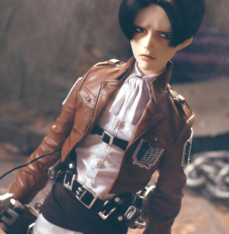 進撃の巨人」エルヴィン＆リヴァイ キャストドール