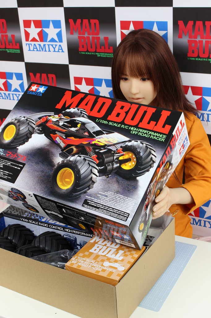 ドールとタミヤ「マッドブル」 (組立編1)