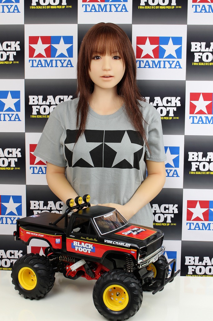 ドールとタミヤ「ブラックフット」 (撮影編)