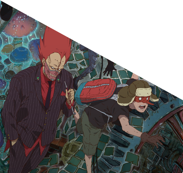 ドロヘドロ×ゾンビランドサガ コラボ キャンバスアート ドロヘドロ